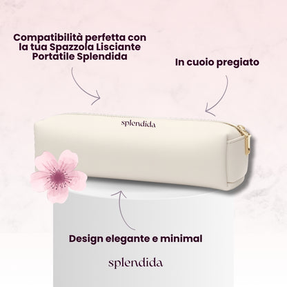 Splendida™ TravelCase in Cuoio per Spazzola