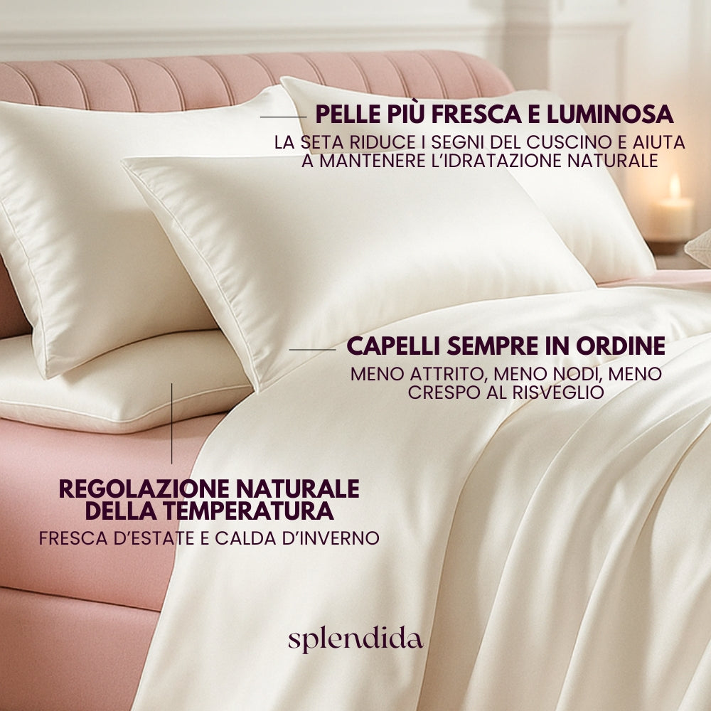 Splendida™ BeautySleep - Federa in Seta