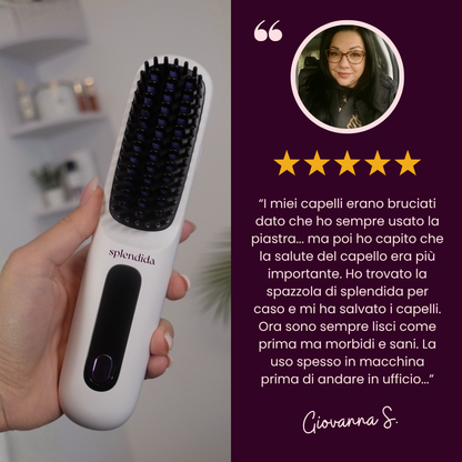 Splendida™ Spazzola Lisciante Portatile